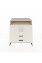 Kronos Şifonyer 3 Raflı 2 Çekmeceli 2 Kapaklı 88x59x96 - S70M039V1C