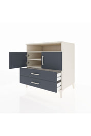 Kronos Şifonyer 3 Raflı 2 Çekmeceli 2 Kapaklı 88x59x96 - S70M039V2C