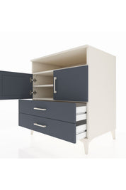 Kronos Şifonyer 3 Raflı 2 Çekmeceli 2 Kapaklı 88x59x96 - S70M039V2C
