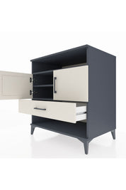 Kronos Şifonyer 3 Raflı Tek Çekmeceli 2 Kapaklı 88x59x96 - S70M040V4C