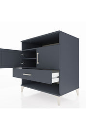 Kronos Şifonyer 3 Raflı Tek Çekmeceli 2 Kapaklı 88x59x96 - S70M040V5C