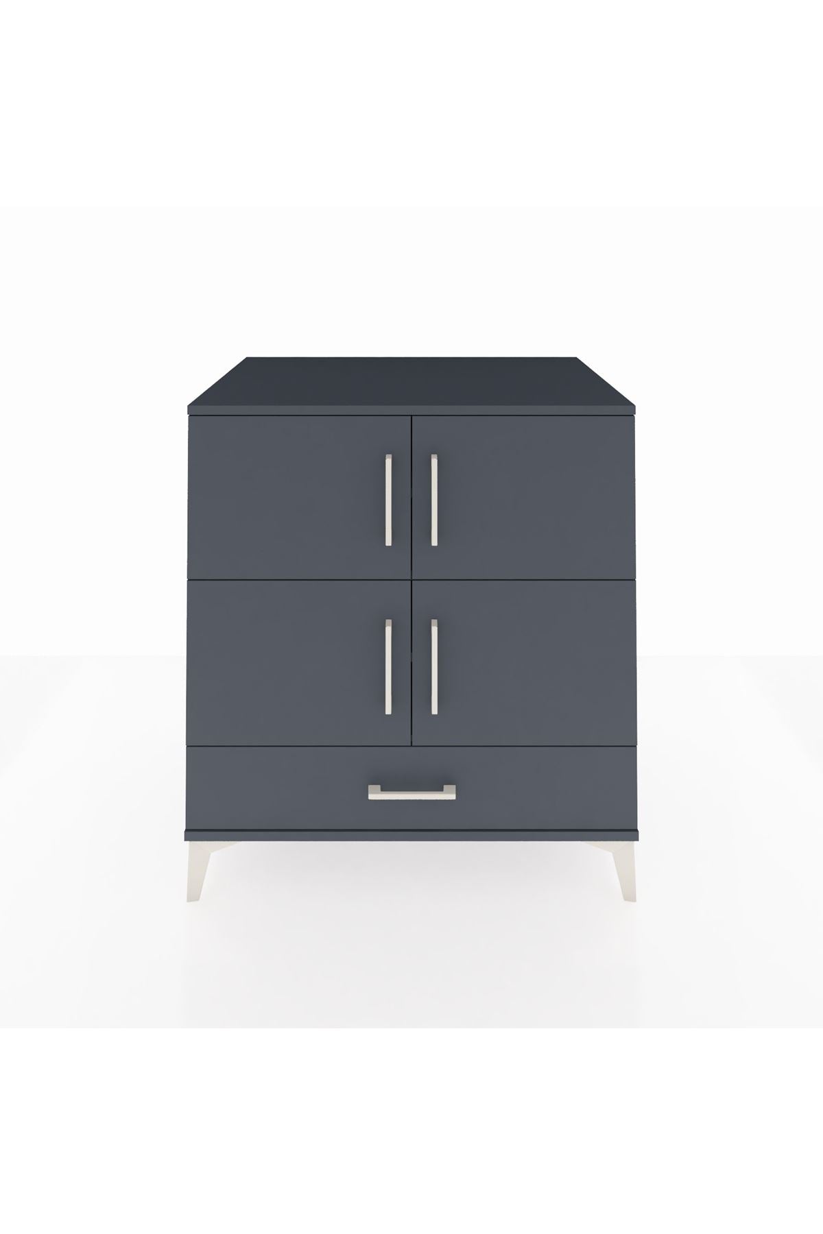 Kronos Şifonyer 4 Raflı Tek Çekmeceli 4 Kapaklı 88x59x96 - S70M041V5C