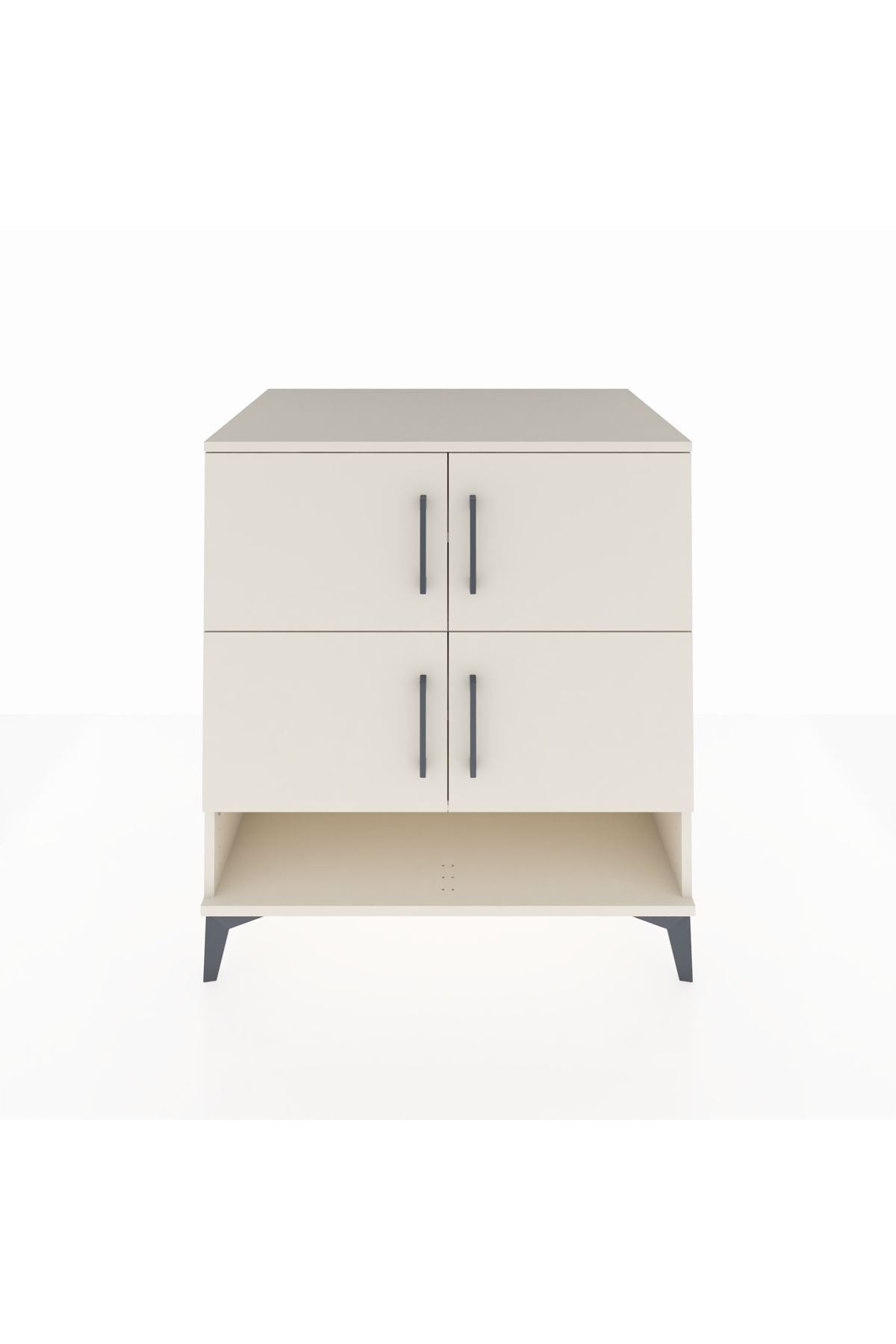 Kronos Şifonyer 4 Raflı 4 Kapaklı 88x59x96 - S70M042V1C