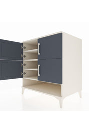 Kronos Şifonyer 4 Raflı 4 Kapaklı 88x59x96 - S70M042V2C