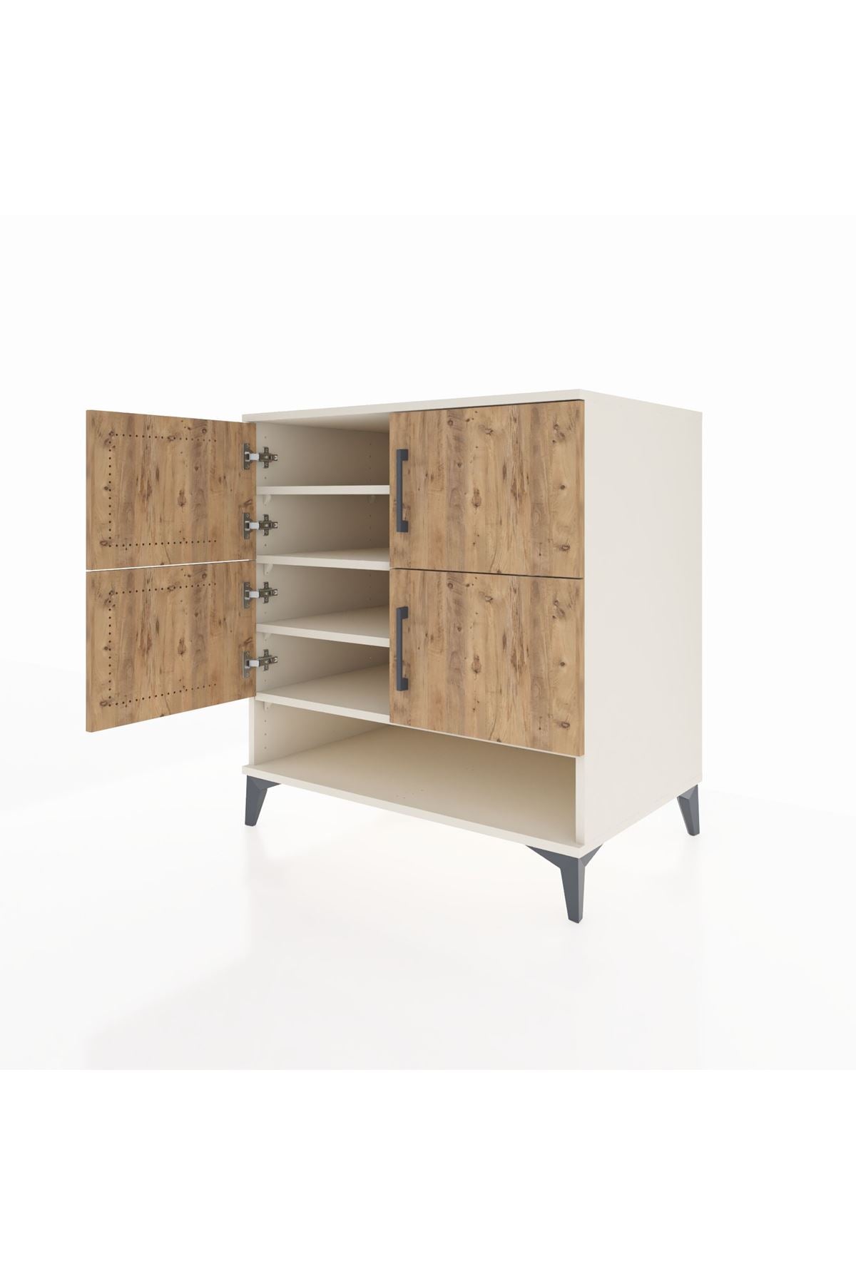 Kronos Şifonyer 4 Raflı 4 Kapaklı 88x59x96 - S70M042V3C