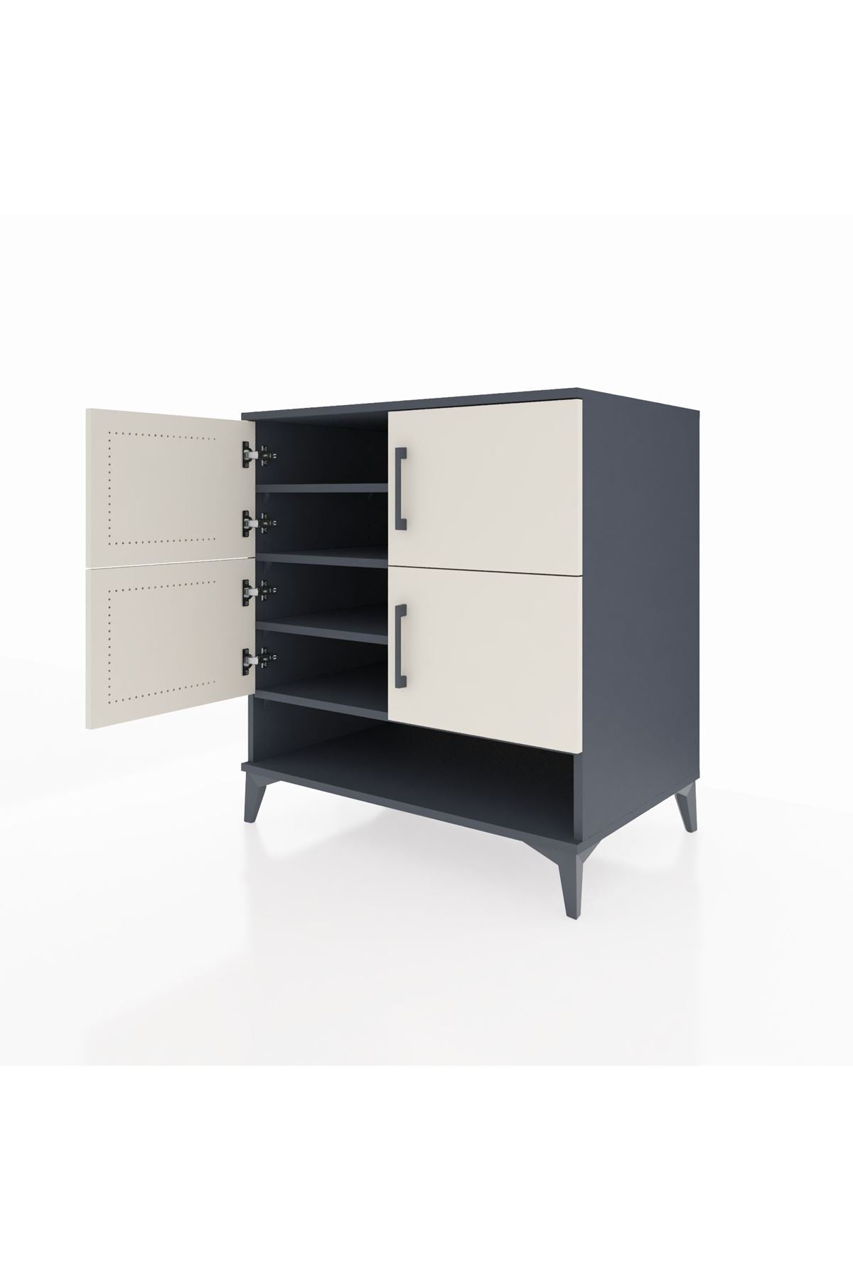 Kronos Şifonyer 4 Raflı 4 Kapaklı 88x59x96 - S70M042V4C