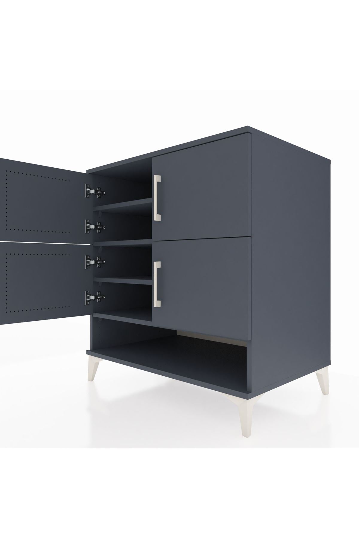 Kronos Şifonyer 4 Raflı 4 Kapaklı 88x59x96 - S70M042V5C