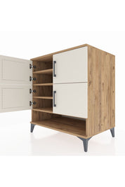Kronos Şifonyer 4 Raflı 4 Kapaklı 88x59x96 - S70M042V7C