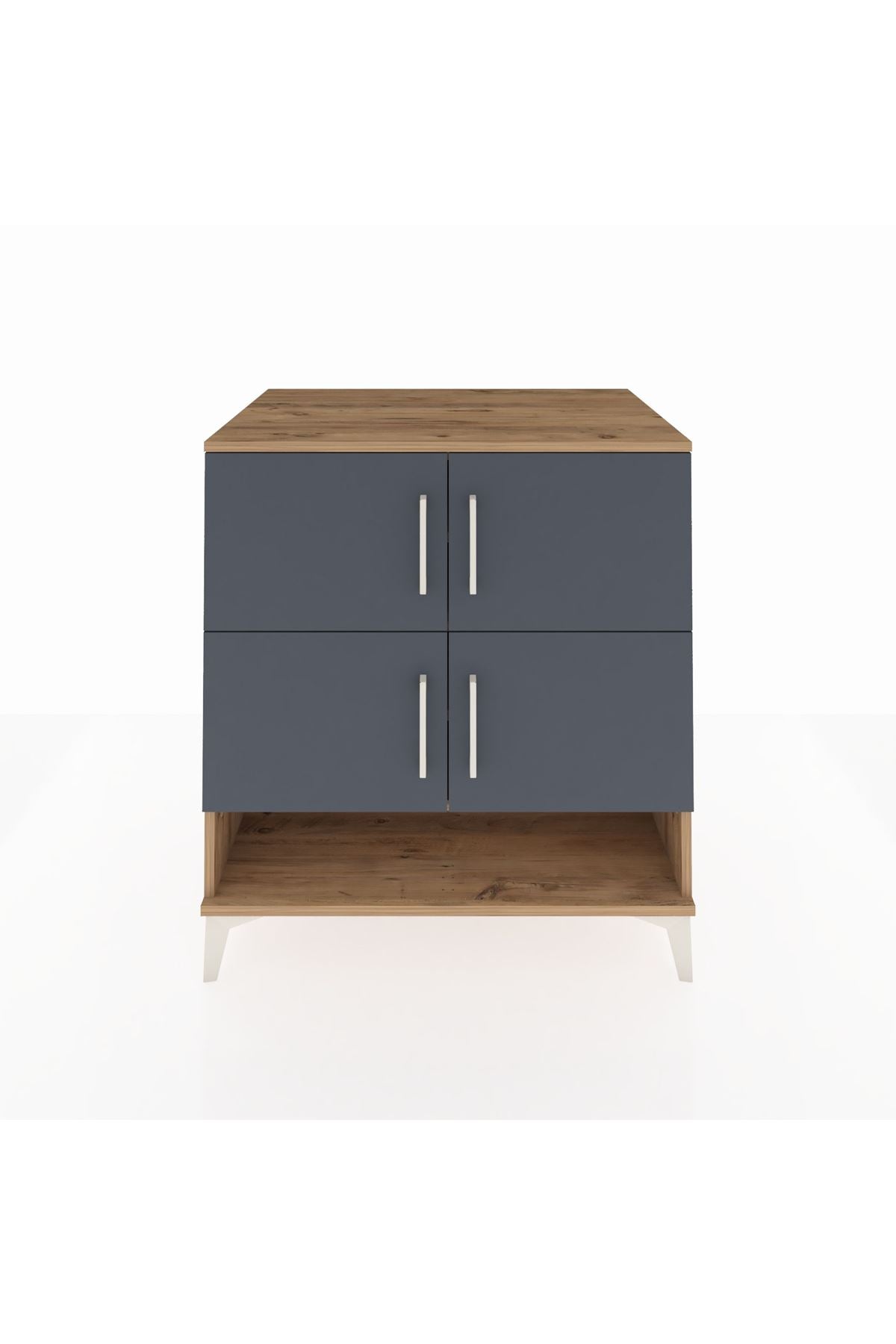 Kronos Şifonyer 4 Raflı 4 Kapaklı 88x59x96 - S70M042V8C
