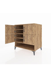 Kronos Şifonyer 4 Raflı 4 Kapaklı 88x59x96 - S70M042V9C