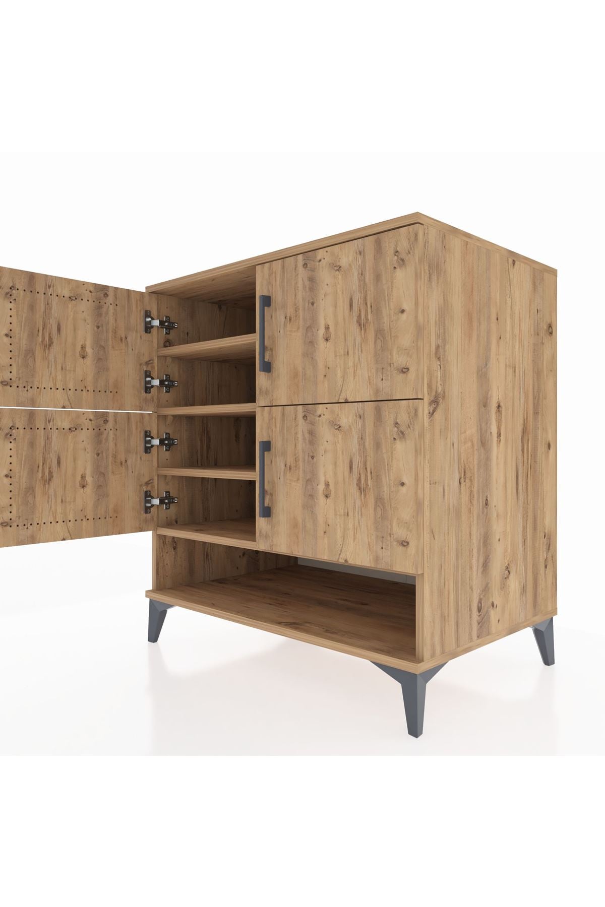 Kronos Şifonyer 4 Raflı 4 Kapaklı 88x59x96 - S70M042V9C