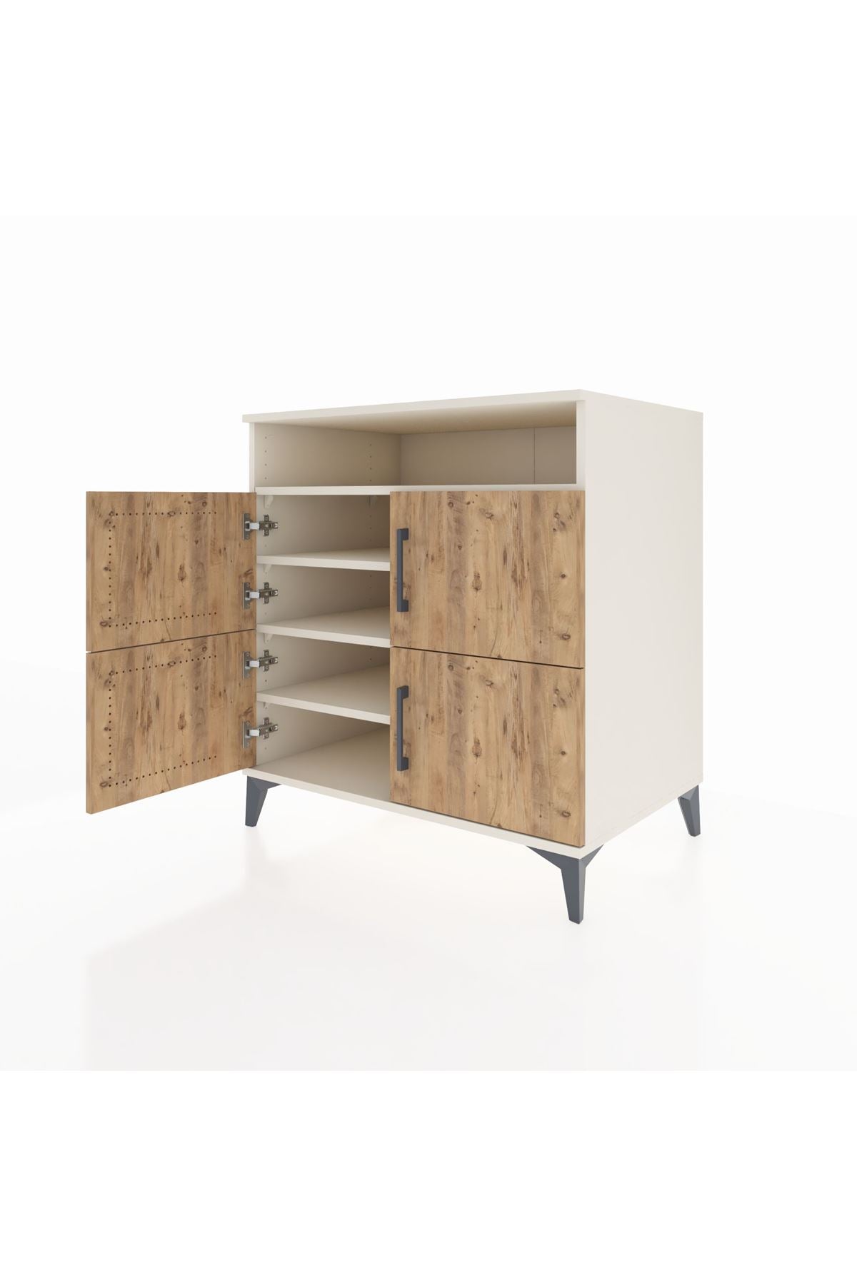 Kronos Şifonyer 4 Raflı 4 Kapaklı 88x59x96 - S70M044V3C
