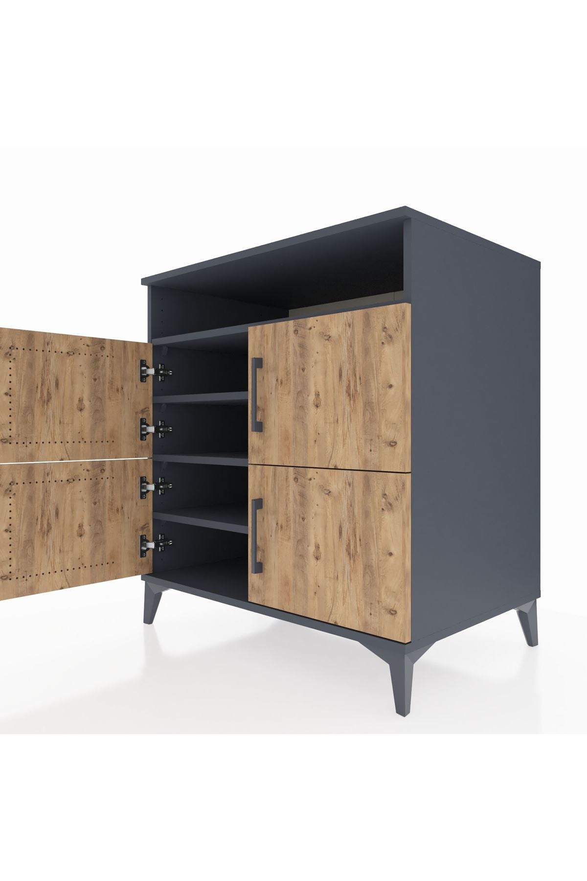 Kronos Şifonyer 4 Raflı 4 Kapaklı 88x59x96 - S70M044V6C