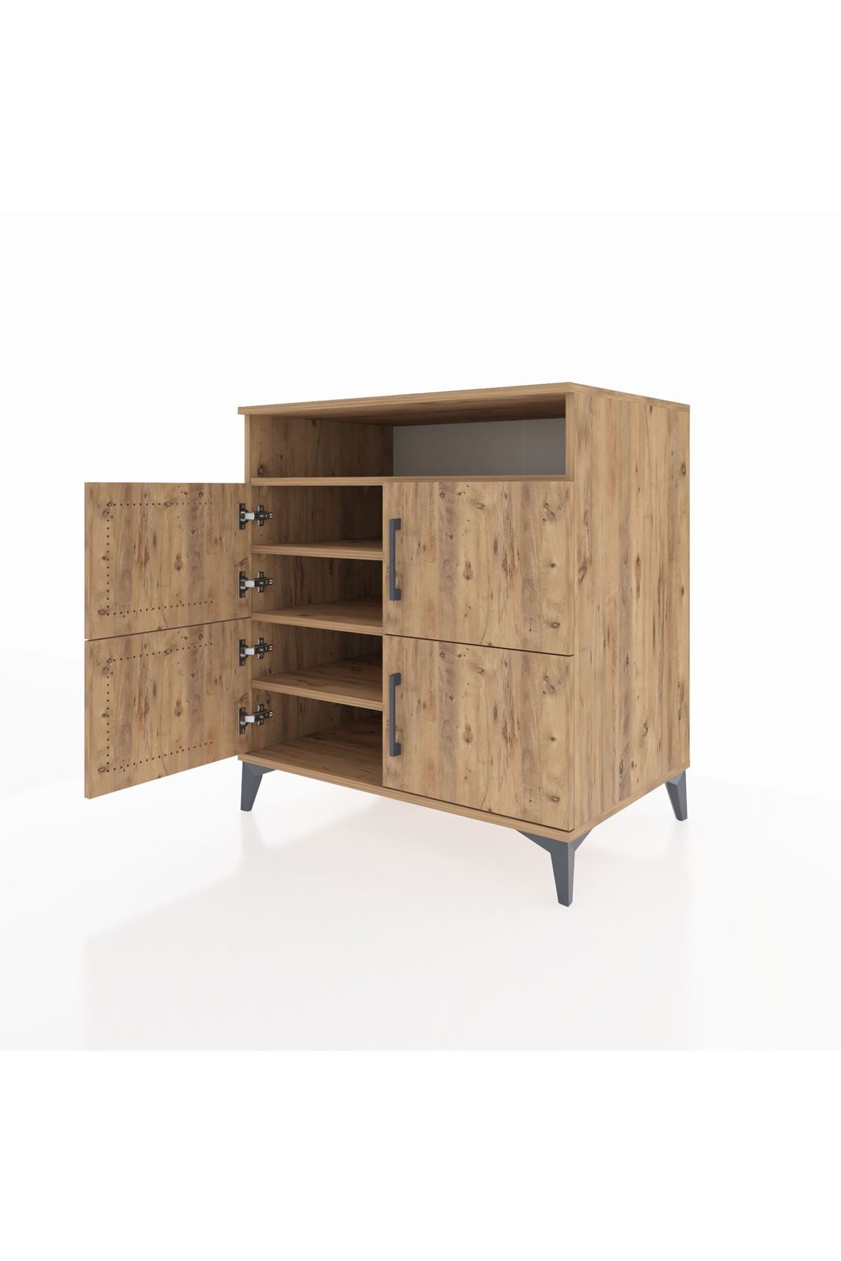 Kronos Şifonyer 4 Raflı 4 Kapaklı 88x59x96 - S70M044V9C