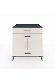 Kronos Şifonyer Tek Raflı 3 Çekmeceli 2 Kapaklı 88x59x96 - S70M045V4C