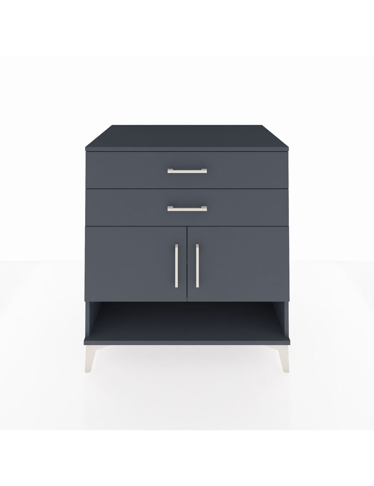 Kronos Şifonyer 2 Raflı 2 Çekmeceli 2 Kapaklı 88x59x96 - S70M046V5C