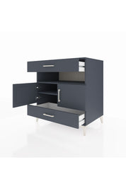 Kronos Şifonyer 2 Raflı 2 Çekmeceli 2 Kapaklı 88x59x96 - S70M047V5C