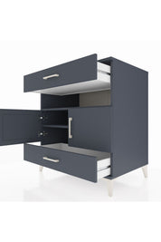 Kronos Şifonyer 2 Raflı 2 Çekmeceli 2 Kapaklı 88x59x96 - S70M047V5C