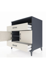 Kronos Şifonyer 2 Raflı 2 Çekmeceli 2 Kapaklı 88x59x96 - S70M048V4C