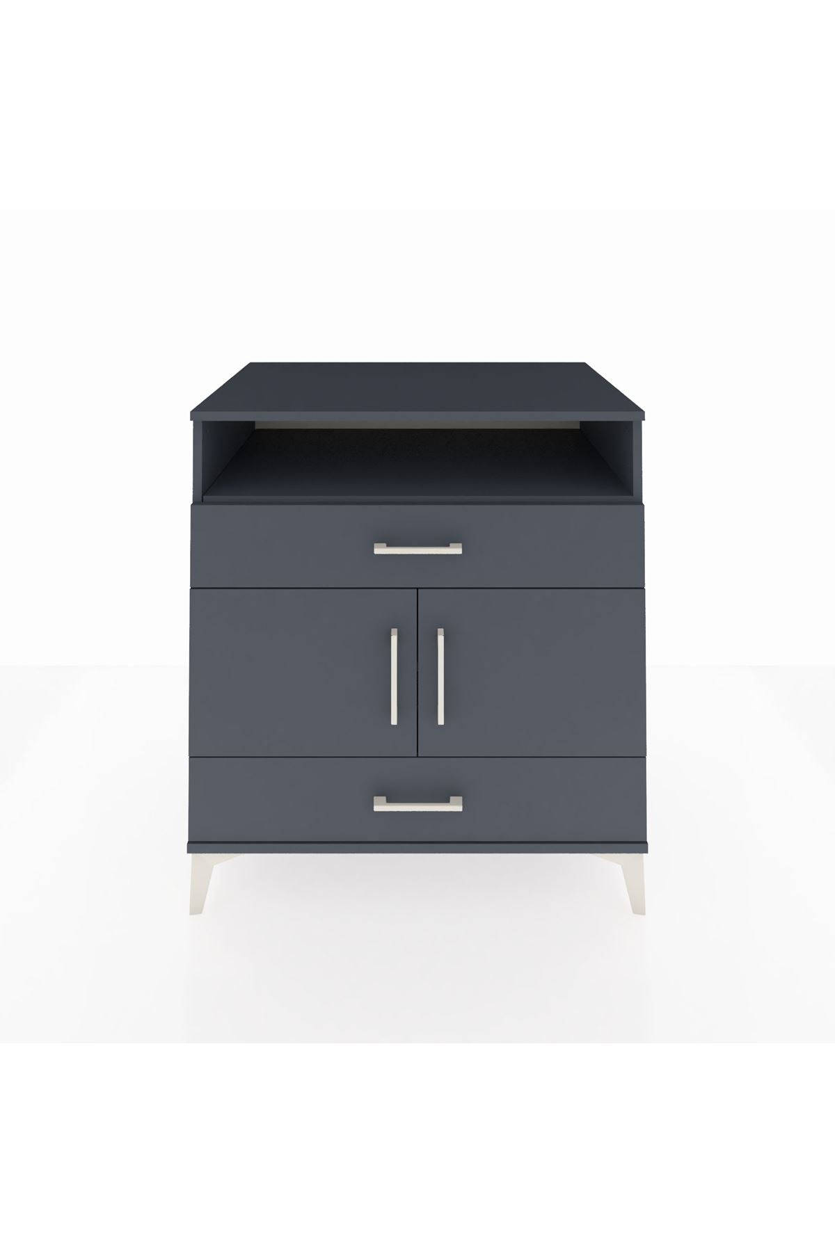 Kronos Şifonyer 2 Raflı 2 Çekmeceli 2 Kapaklı 88x59x96 - S70M048V5C
