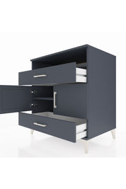 Kronos Şifonyer 2 Raflı 2 Çekmeceli 2 Kapaklı 88x59x96 - S70M048V5C