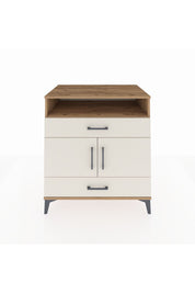 Kronos Şifonyer 2 Raflı 2 Çekmeceli 2 Kapaklı 88x59x96 - S70M048V7C