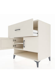 Kronos Şifonyer 2 Raflı Tek Çekmeceli 2 Kapaklı 88x59x96 - S70M050V1C