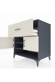 Kronos Şifonyer 2 Raflı Tek Çekmeceli 2 Kapaklı 88x59x96 - S70M050V4C