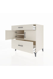 Kronos Şifonyer 2 Raflı 2 Çekmeceli 2 Kapaklı 88x59x96 - S70M052V1C