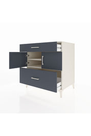 Kronos Şifonyer 2 Raflı 2 Çekmeceli 2 Kapaklı 88x59x96 - S70M052V2C