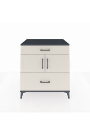Kronos Şifonyer 2 Raflı 2 Çekmeceli 2 Kapaklı 88x59x96 - S70M052V4C