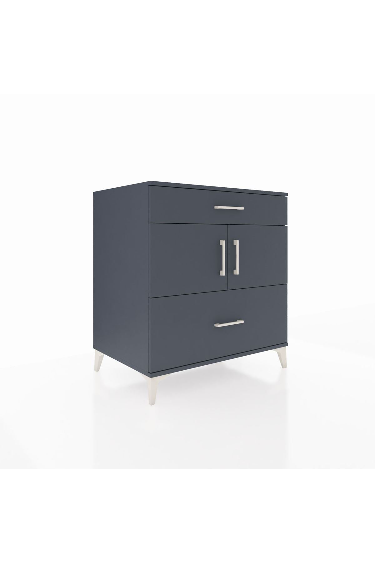 Kronos Şifonyer 2 Raflı 2 Çekmeceli 2 Kapaklı 88x59x96 - S70M052V5C