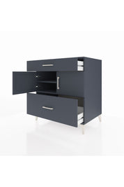 Kronos Şifonyer 2 Raflı 2 Çekmeceli 2 Kapaklı 88x59x96 - S70M052V5C