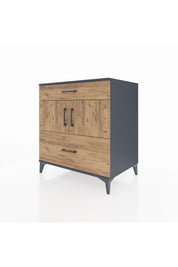 Kronos Şifonyer 2 Raflı 2 Çekmeceli 2 Kapaklı 88x59x96 - S70M052V6C