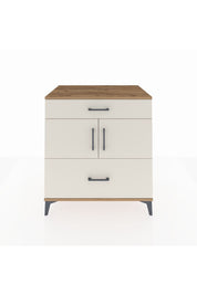 Kronos Şifonyer 2 Raflı 2 Çekmeceli 2 Kapaklı 88x59x96 - S70M052V7C