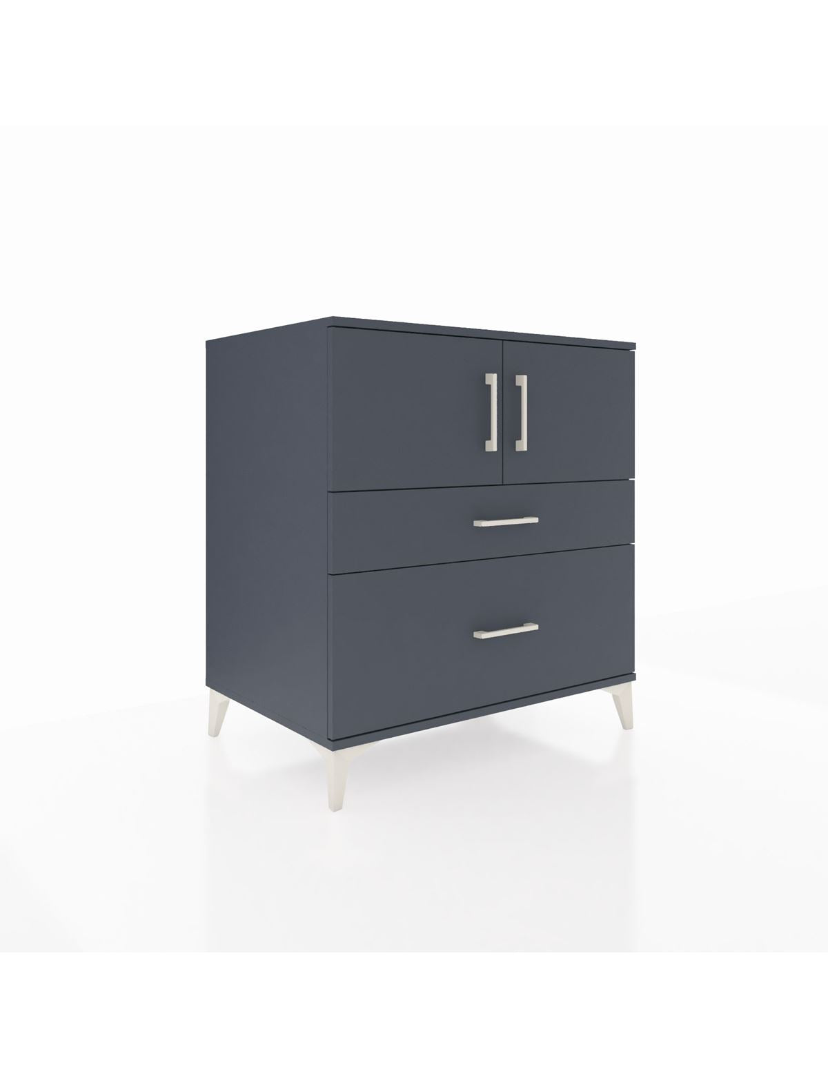 Kronos Şifonyer 2 Raflı 2 Çekmeceli 2 Kapaklı 88x59x96 - S70M053V5C