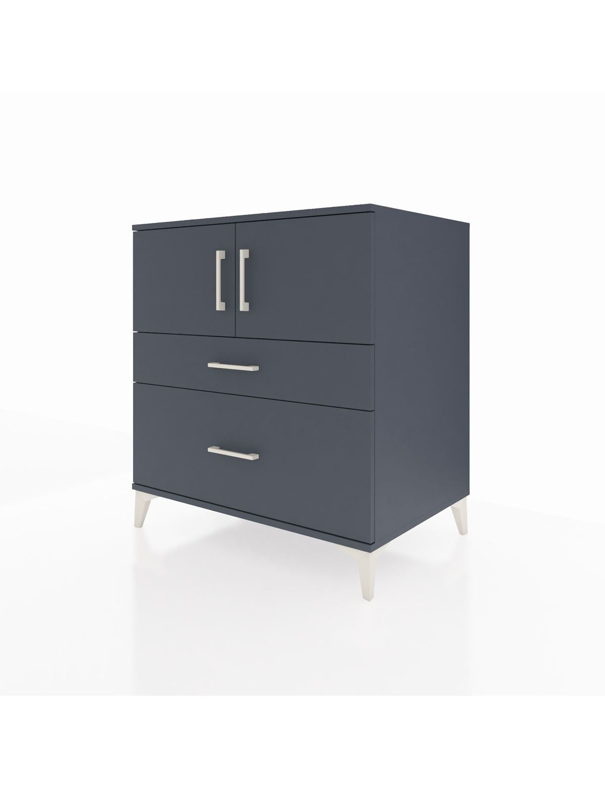 Kronos Şifonyer 2 Raflı 2 Çekmeceli 2 Kapaklı 88x59x96 - S70M053V5C