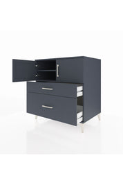 Kronos Şifonyer 2 Raflı 2 Çekmeceli 2 Kapaklı 88x59x96 - S70M053V5C