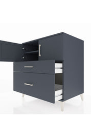 Kronos Şifonyer 2 Raflı 2 Çekmeceli 2 Kapaklı 88x59x96 - S70M053V5C