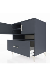 Kronos Şifonyer 3 Raflı Tek Çekmeceli 2 Kapaklı 88x59x96 - S70M054V5C