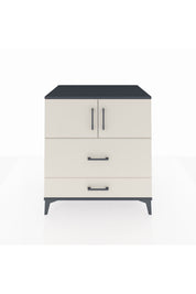 Kronos Şifonyer 2 Raflı 2 Çekmeceli 2 Kapaklı 88x59x96 - S70M055V4C