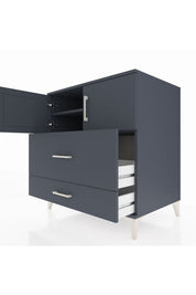 Kronos Şifonyer 2 Raflı 2 Çekmeceli 2 Kapaklı 88x59x96 - S70M055V5C