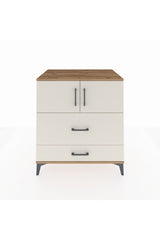 Kronos Şifonyer 2 Raflı 2 Çekmeceli 2 Kapaklı 88x59x96