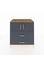Kronos Şifonyer 2 Raflı 2 Çekmeceli 2 Kapaklı 88x59x96 - S70M055V8C