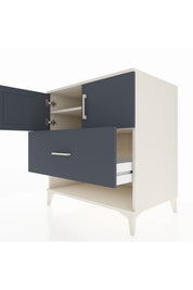 Kronos Şifonyer 2 Raflı Tek Çekmeceli 2 Kapaklı 88x59x96 - S70M056V2C