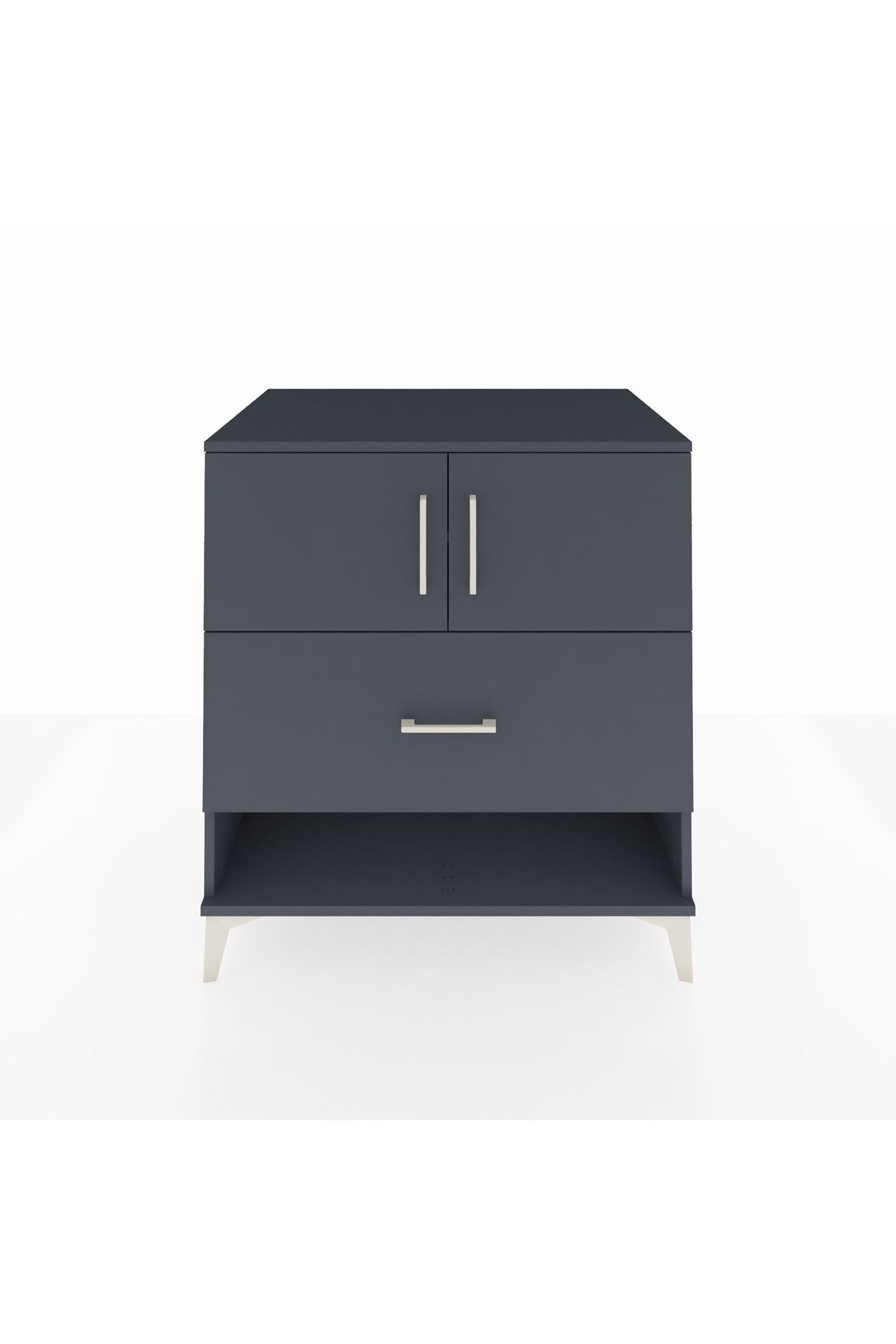 Kronos Şifonyer 2 Raflı Tek Çekmeceli 2 Kapaklı 88x59x96 - S70M056V5C