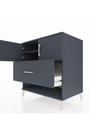 Kronos Şifonyer 2 Raflı Tek Çekmeceli 2 Kapaklı 88x59x96 - S70M056V5C