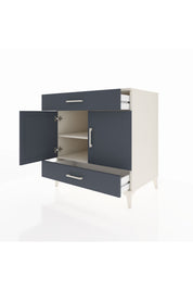 Kronos Şifonyer 2 Raflı 2 Çekmeceli 2 Kapaklı 88x59x96 - S70M058V2C