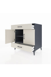 Kronos Şifonyer 2 Raflı 2 Çekmeceli 2 Kapaklı 88x59x96 - S70M058V4C