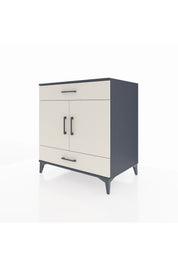 Kronos Şifonyer 2 Raflı 2 Çekmeceli 2 Kapaklı 88x59x96 - S70M058V4C